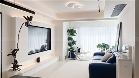 12.5w打造現代極簡風格的家100m² | 麗爾曼頓全房全屋定制