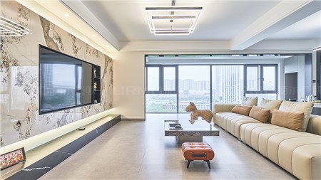 17w打造現(xiàn)代簡(jiǎn)約風(fēng)格的家133m² | 麗爾曼頓全房全屋整裝