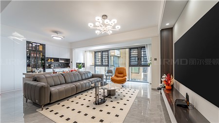 15w打造意式極簡風格的家127m² | 麗爾曼頓全房全屋定制