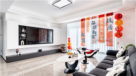 5w打造現代極簡風格的家143m² | 麗爾曼頓全房全屋定制