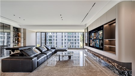 18w打造現代極簡風格的家220m² | 麗爾曼頓全房全屋定制