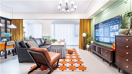 20.8w打造美式風(fēng)格的家170m² | 麗爾曼頓全房全屋整裝